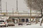 TCSZ Roadrailers on the bridge